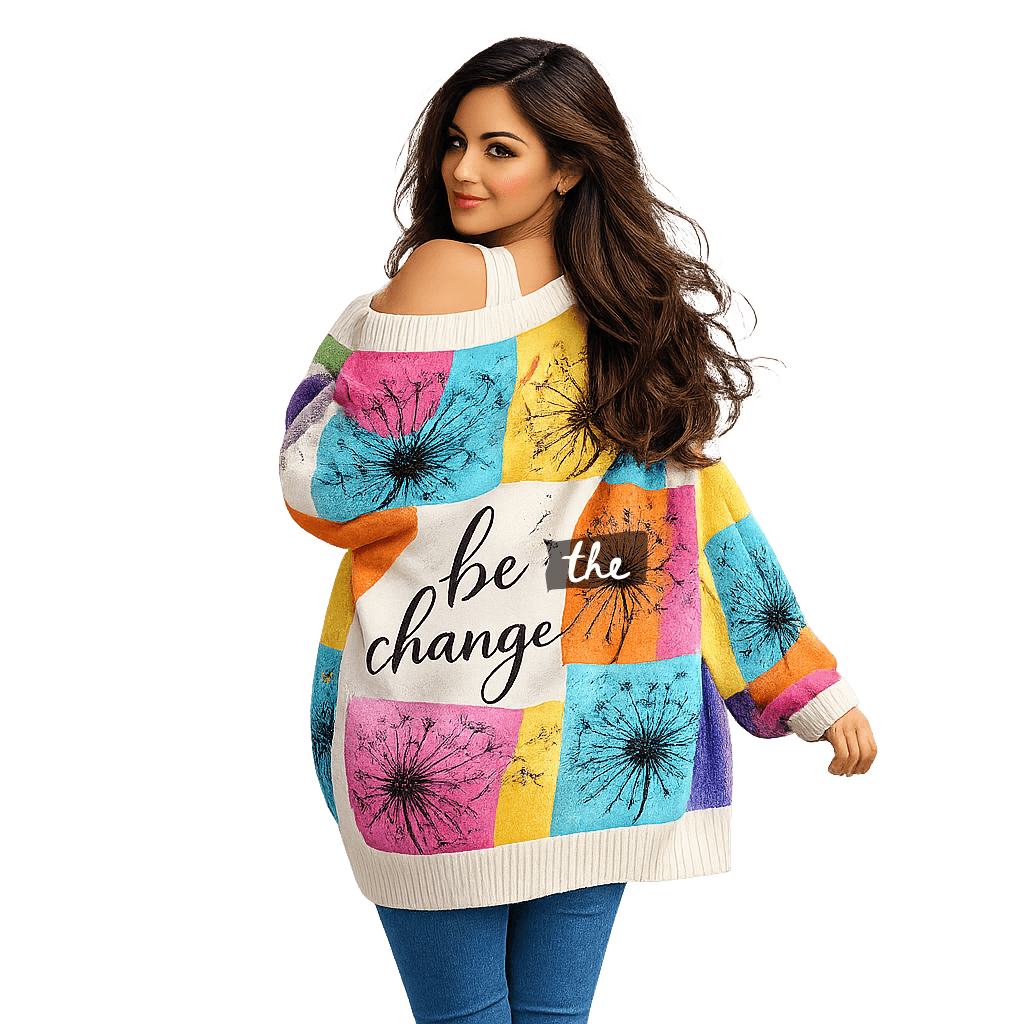 Woman wearing Vidavu merch